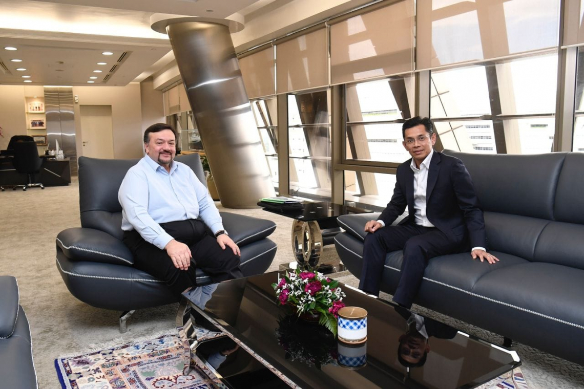 Sesi Kunjungan Hormat Oleh CEO BSN